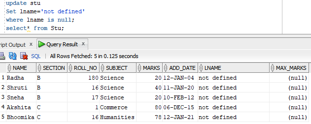 Alter Table Modify Column Oracle