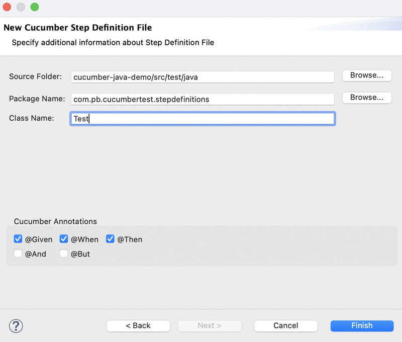 Cucumber Feature File Plugin For Eclipse QuyaSoft